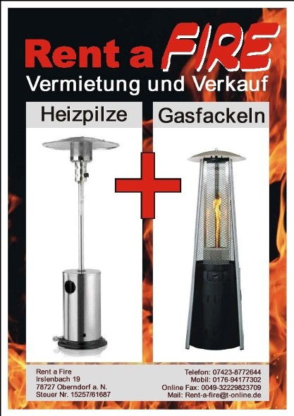 Prospektdownload - Heizpilze - Gasfackeln
