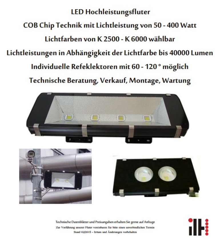 LED COB Hochleistungsfluter